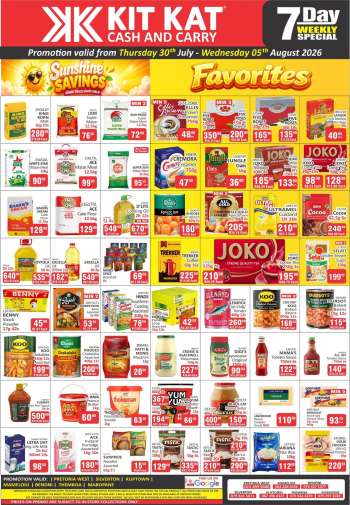 Kit Kat Cash & Carry catalogue  - 30/07/2026 - 05/08/2026.