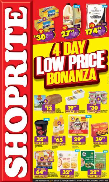 Shoprite catalogue  - 30/07/2026 - 02/08/2026.