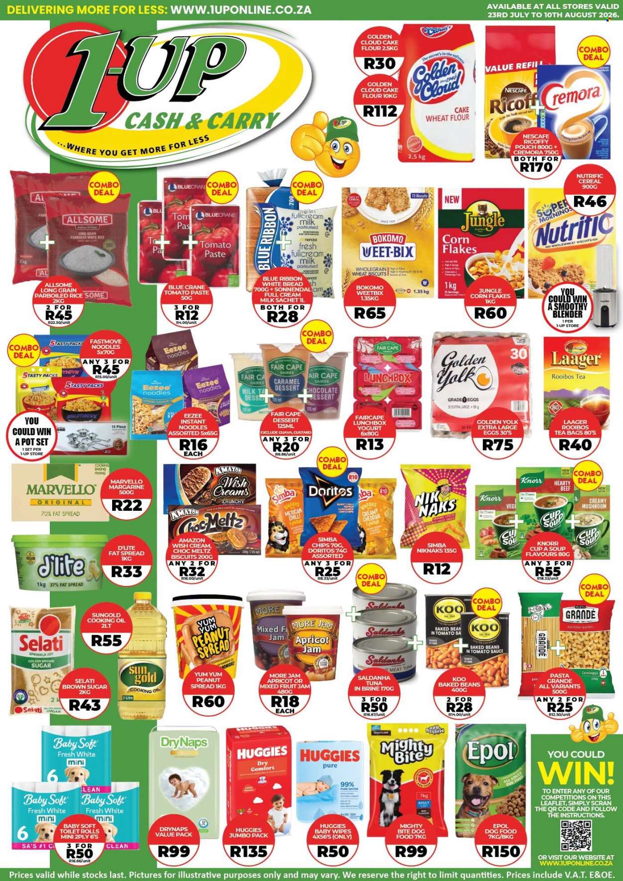 1UP Cash & Carry specials - 23/07/2026 - 10/08/2026. Page 1