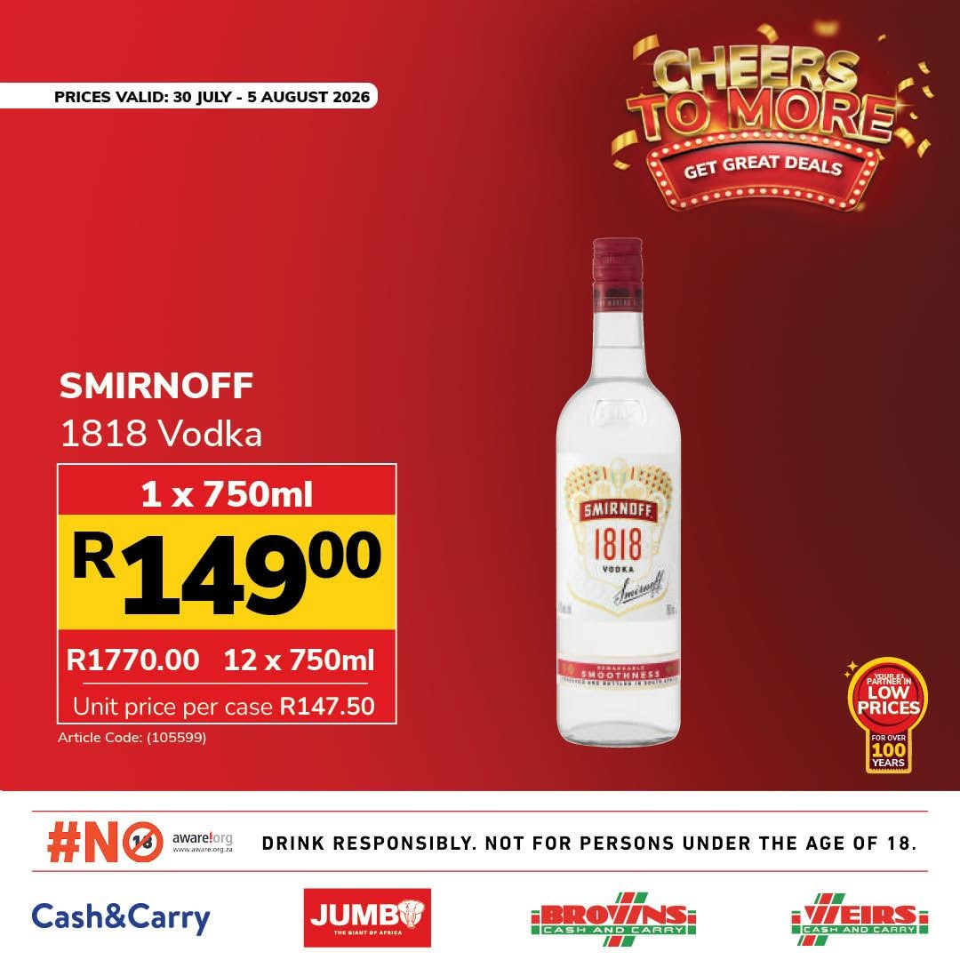 Jumbo Cash & Carry specials - 30/07/2026 - 05/08/2026. Page 4