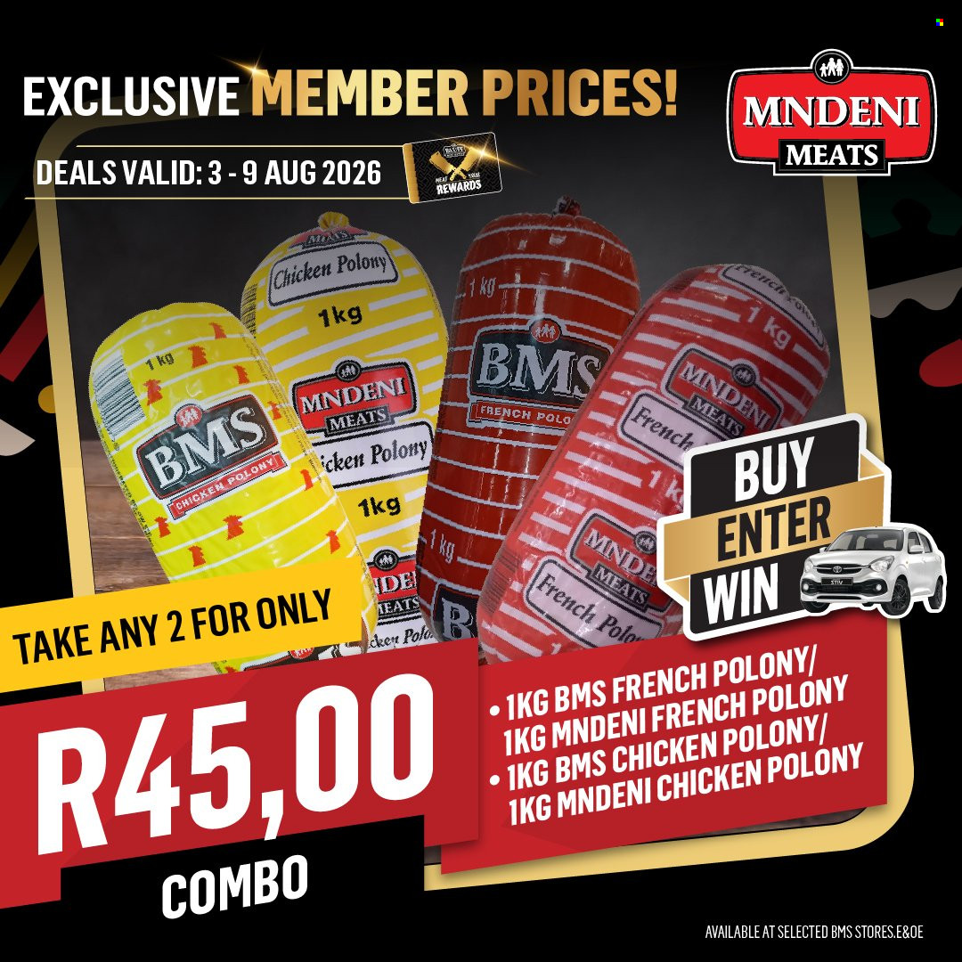 Mndeni Meats specials - 03/08/2026 - 09/08/2026. Page 12