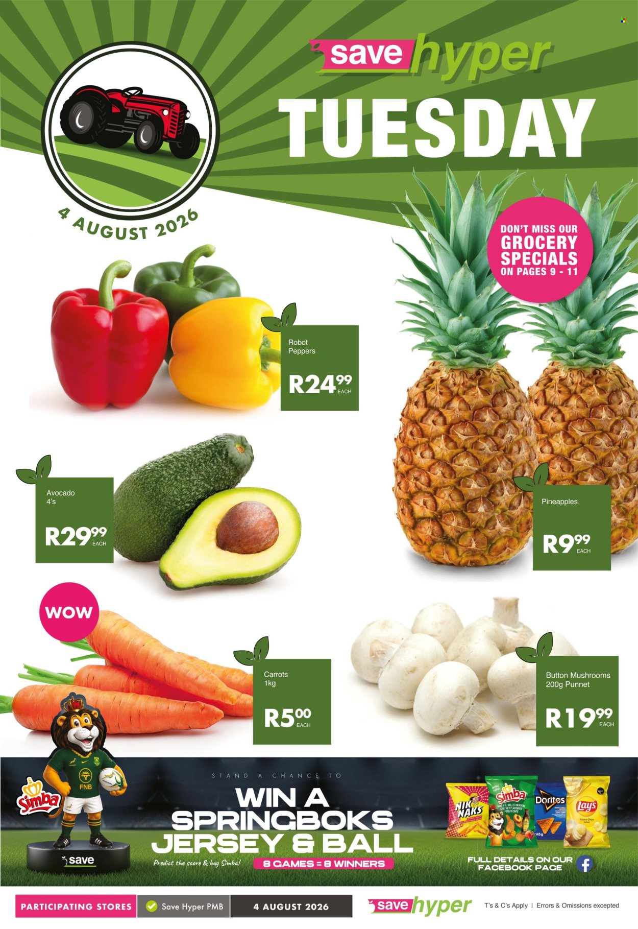 Save specials - 04/08/2026 - 04/08/2026. Page 1
