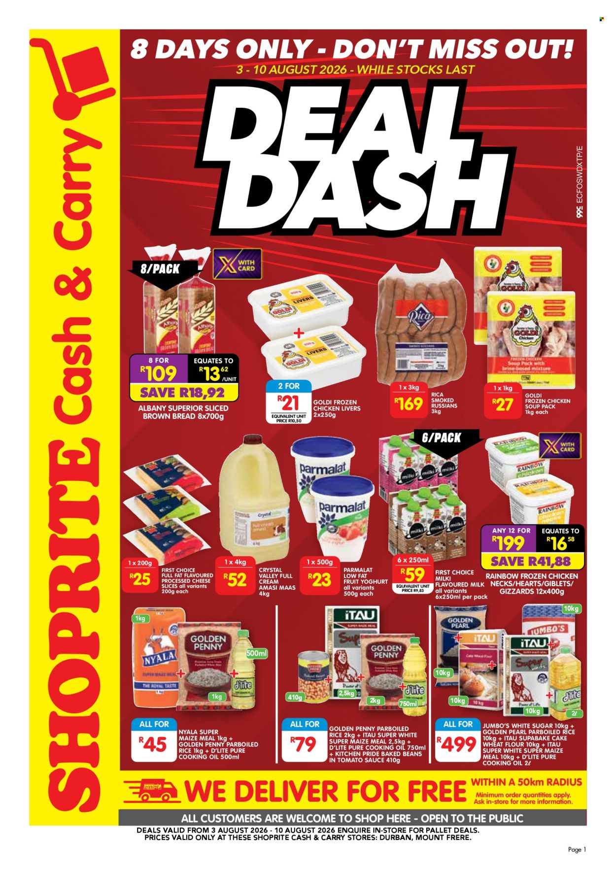 Shoprite specials - 03/08/2026 - 10/08/2026. Page 1