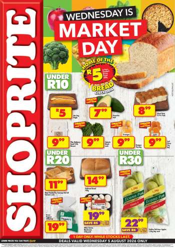 Shoprite catalogue  - 05/08/2026 - 05/08/2026.