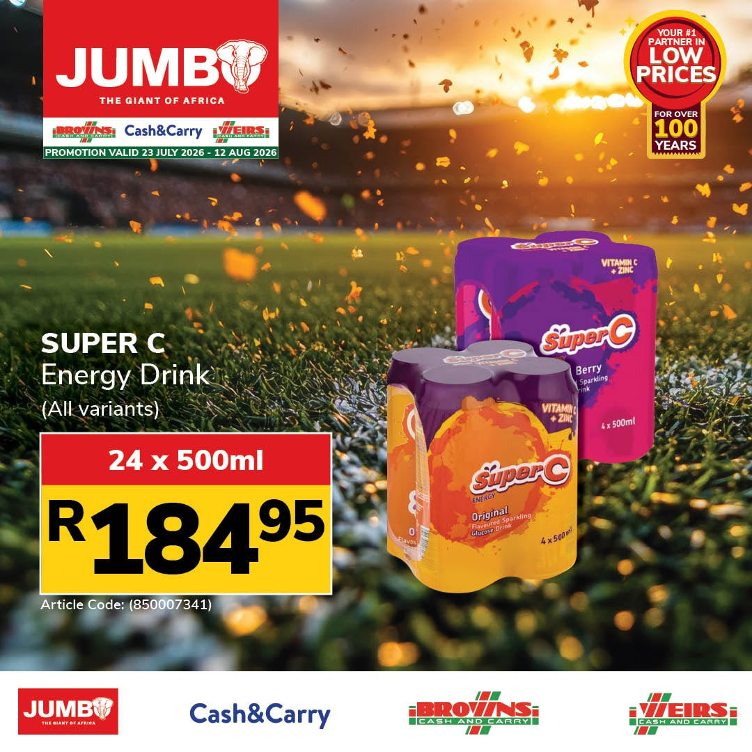 Jumbo Cash & Carry specials - 23/07/2026 - 12/08/2026. Page 8