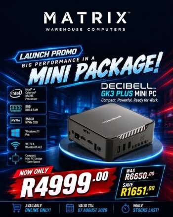Matrix Warehouse catalogue .