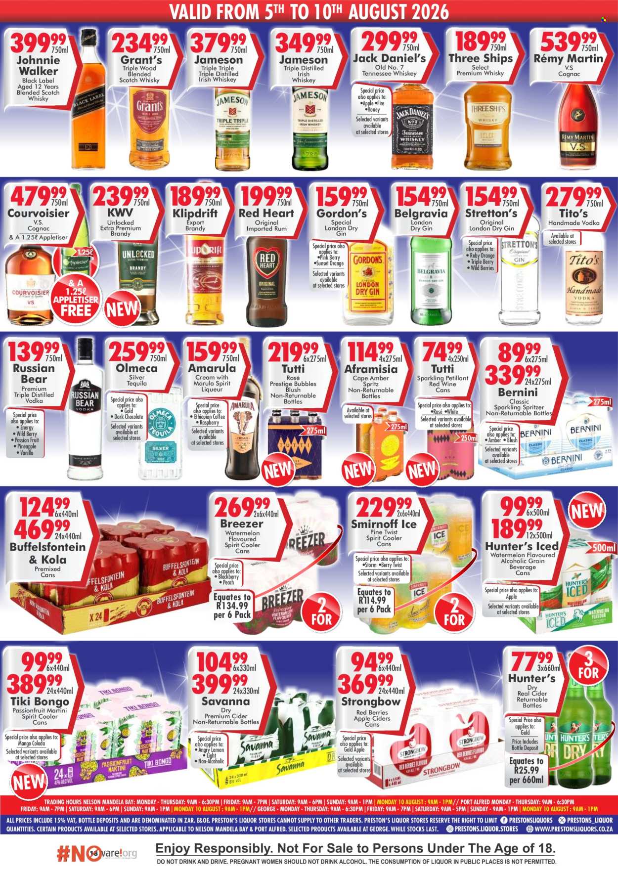 Prestons Liquor Stores specials - 05/08/2026 - 10/08/2026. Page 2