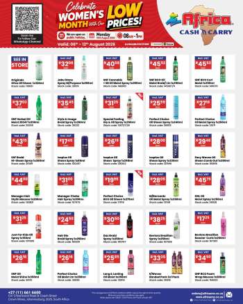Africa Cash & Carry catalogue  - 06/08/2026 - 12/08/2026.