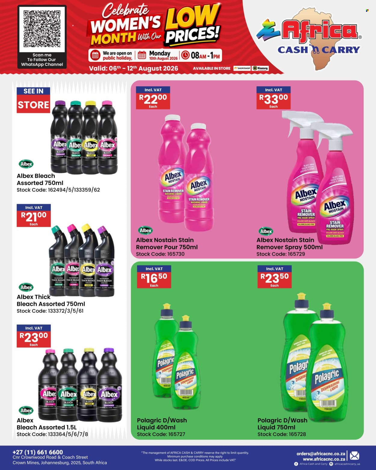 Africa Cash & Carry specials - 06/08/2026 - 12/08/2026. Page 63