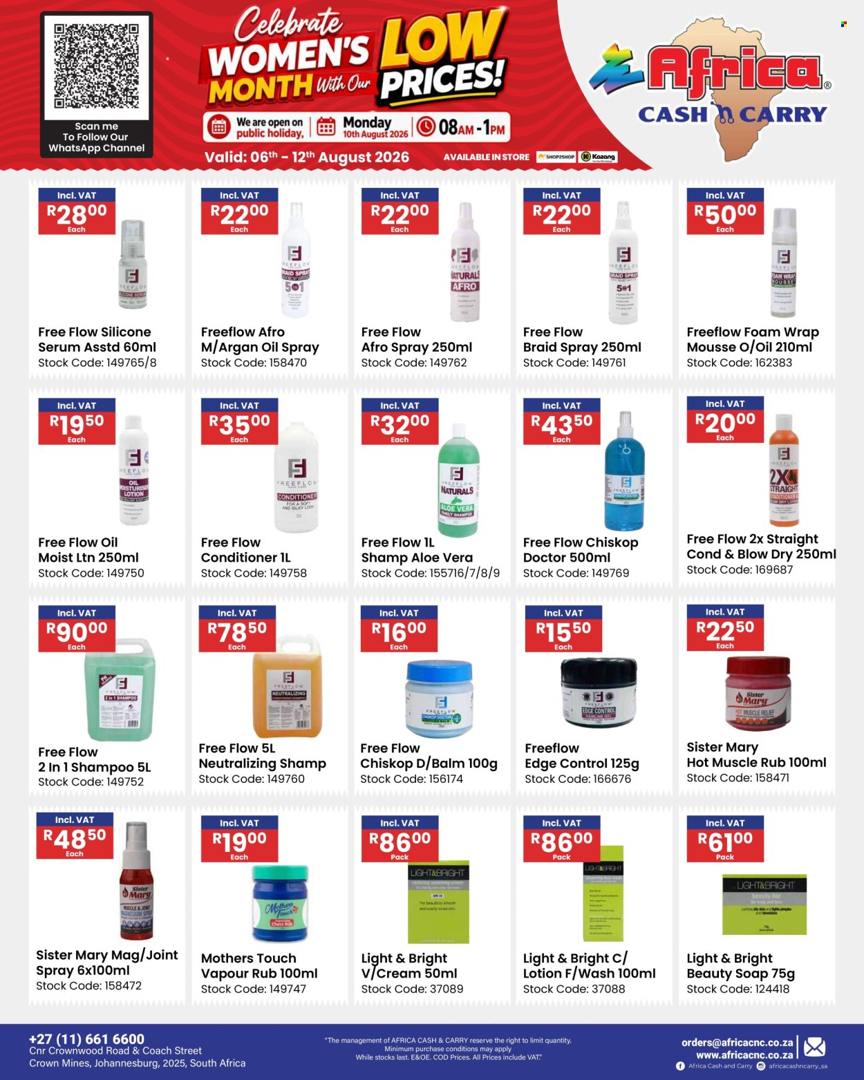 Africa Cash & Carry specials - 06/08/2026 - 12/08/2026. Page 64