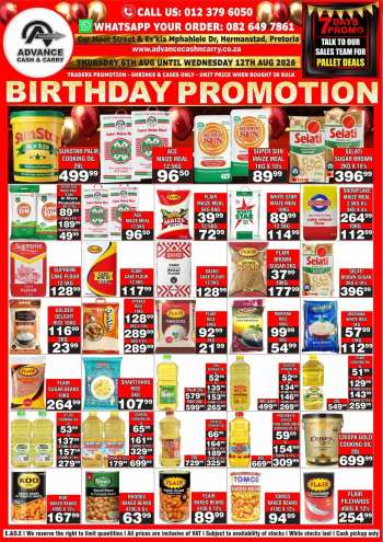 Advance Cash & Carry catalogue  - 06/08/2026 - 12/08/2026.