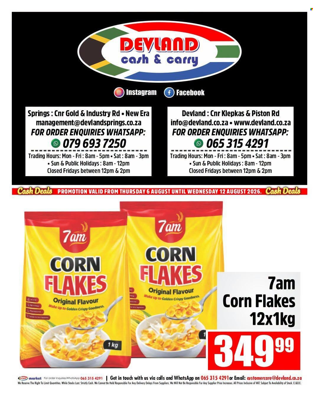 Devland specials - 06/08/2026 - 12/08/2026. Page 2