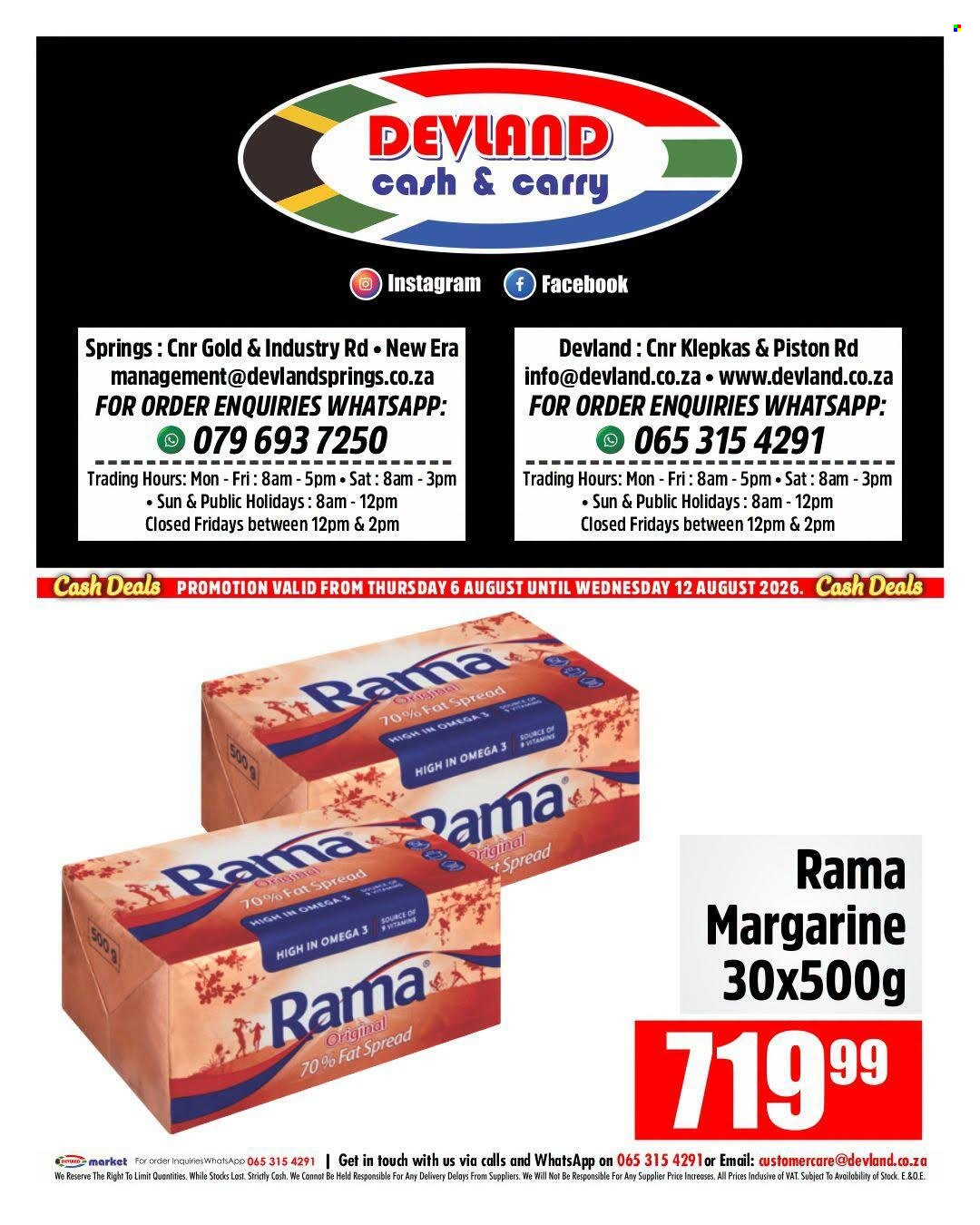 Devland specials - 06/08/2026 - 12/08/2026. Page 8