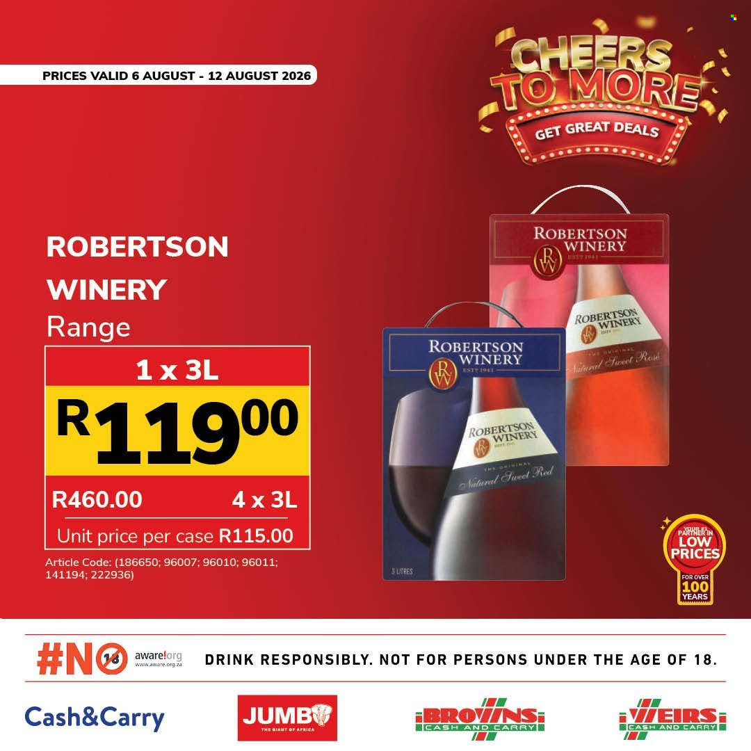 Jumbo Cash & Carry specials - 06/08/2026 - 12/08/2026. Page 19