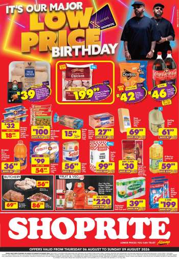 Shoprite catalogue  - 06/08/2026 - 09/08/2026.