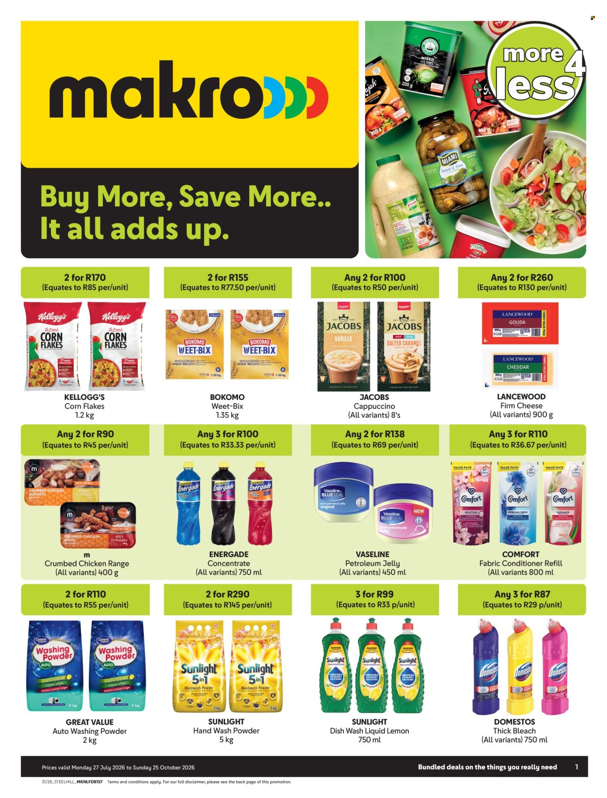Makro specials - 27/07/2026 - 25/10/2026. Page 1