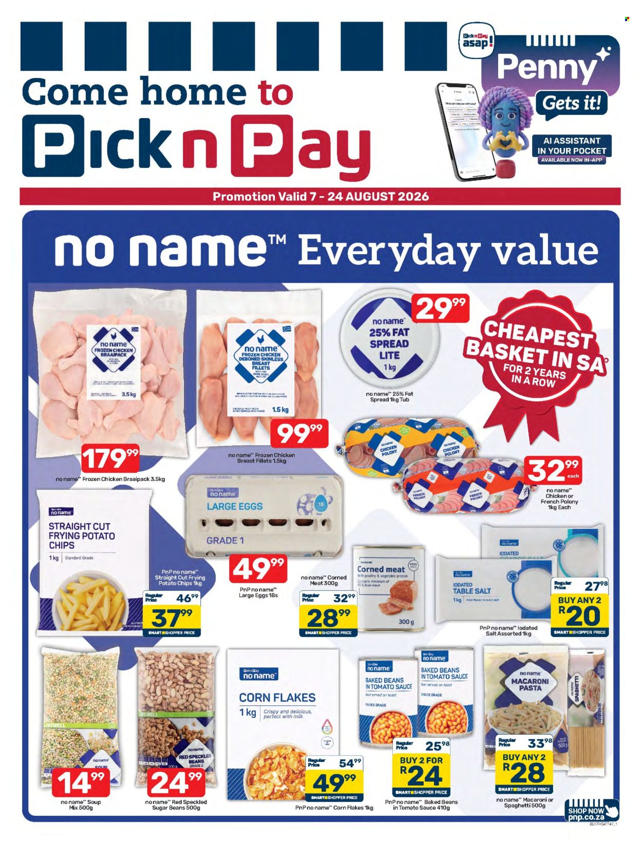 Pick n Pay specials - 07/08/2026 - 24/08/2026. Page 1