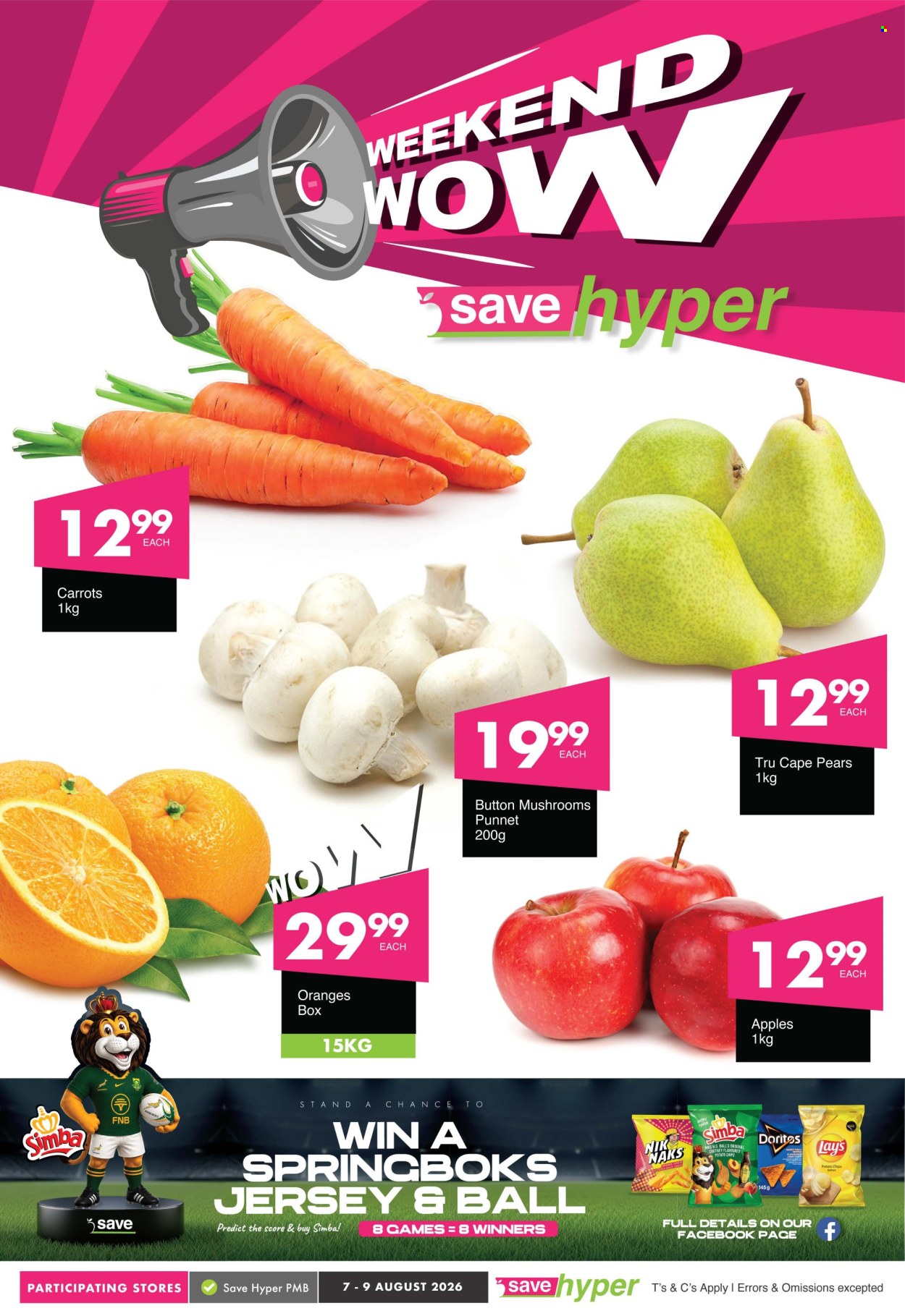 Save specials - 07/08/2026 - 09/08/2026. Page 1