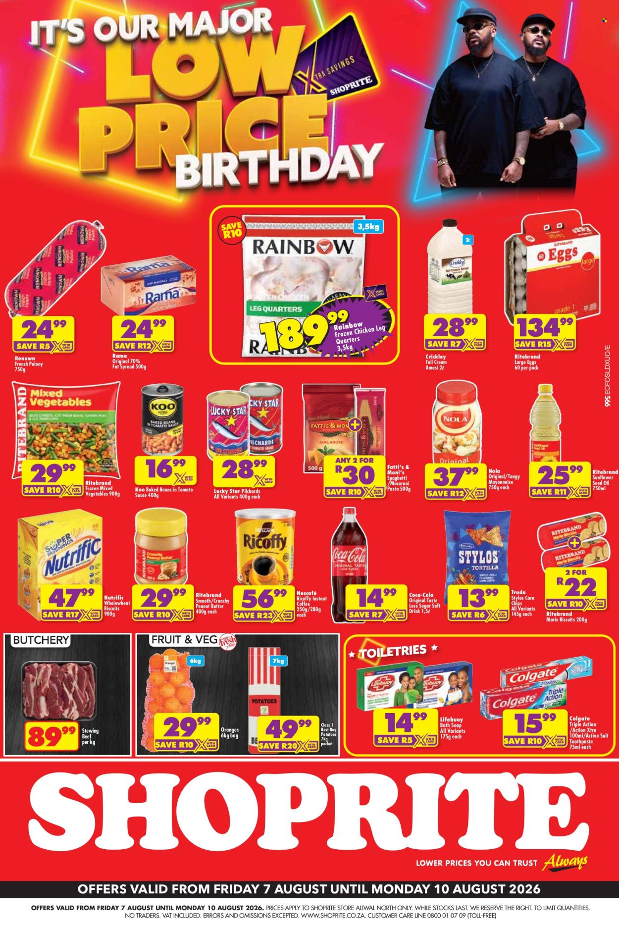 Shoprite specials - 07/08/2026 - 10/08/2026. Page 1