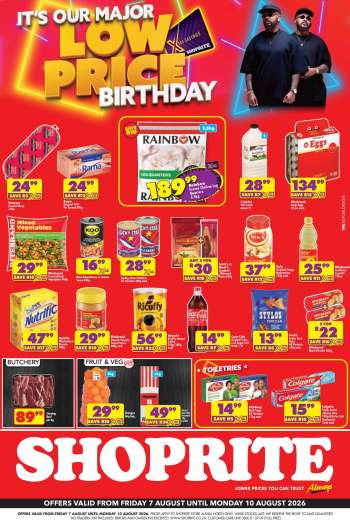 Shoprite catalogue  - 07/08/2026 - 10/08/2026.