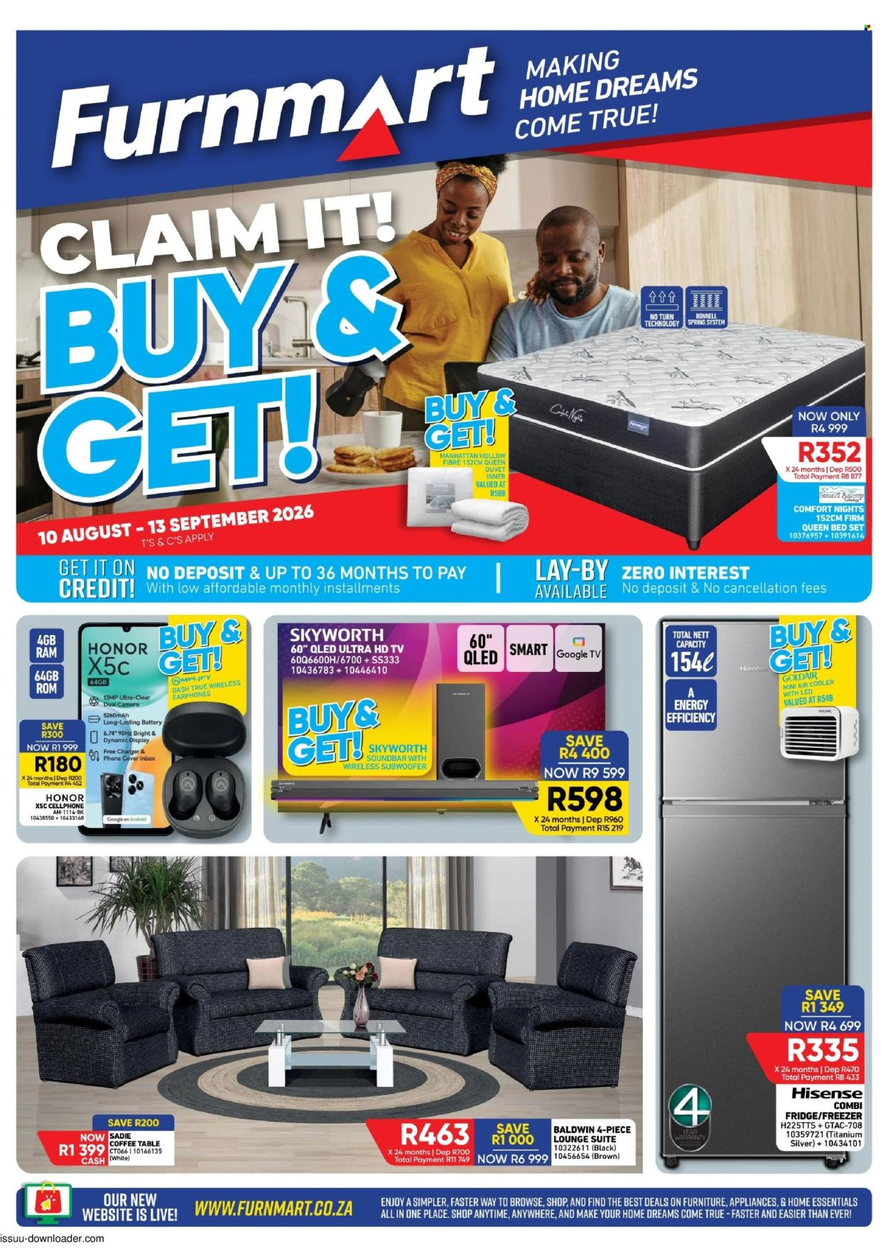 Furnmart specials - 10/08/2026 - 13/09/2026. Page 1