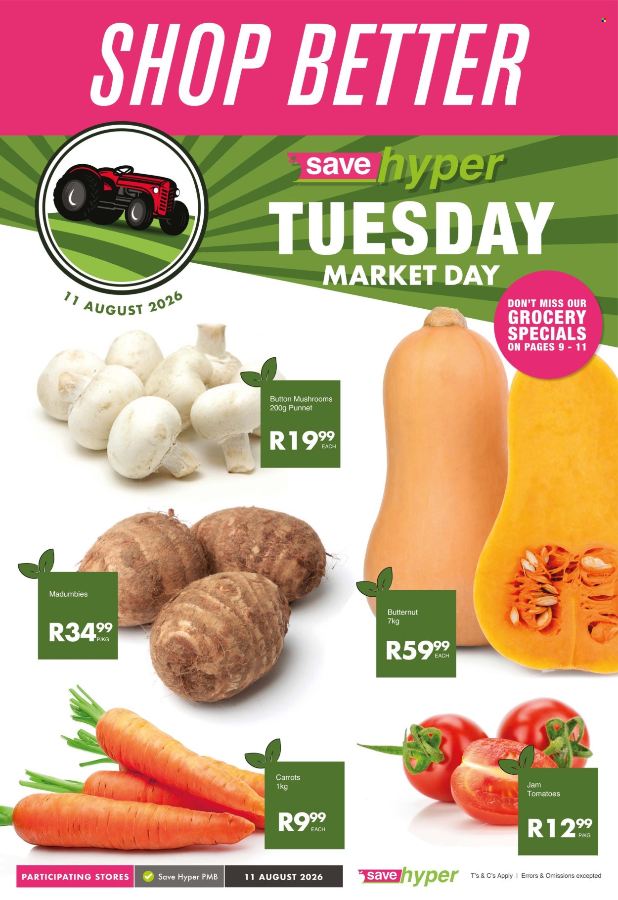 Save specials - 11/08/2026 - 11/08/2026. Page 1