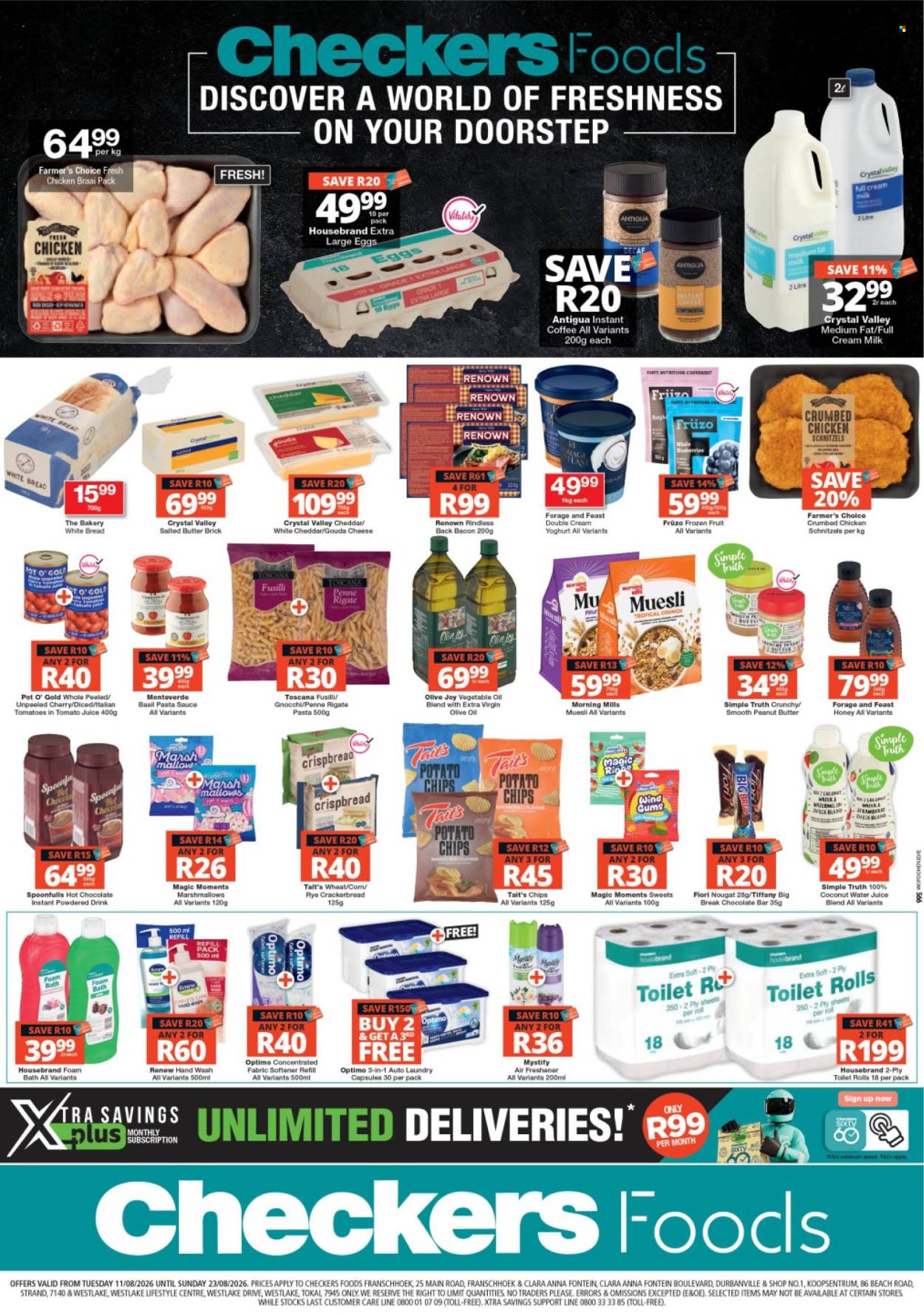 Checkers specials - 11/08/2026 - 23/08/2026. Page 1