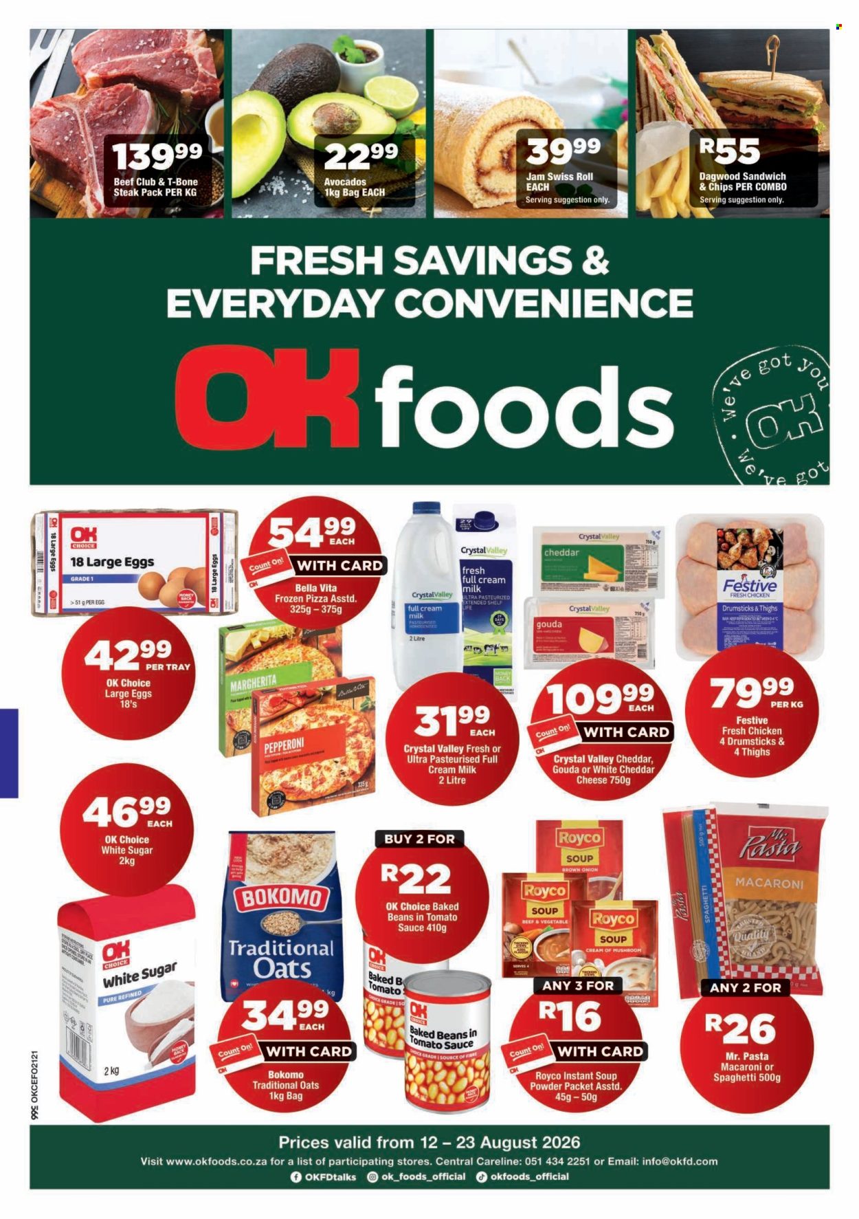 OK Foods specials - 12/08/2026 - 23/08/2026. Page 1