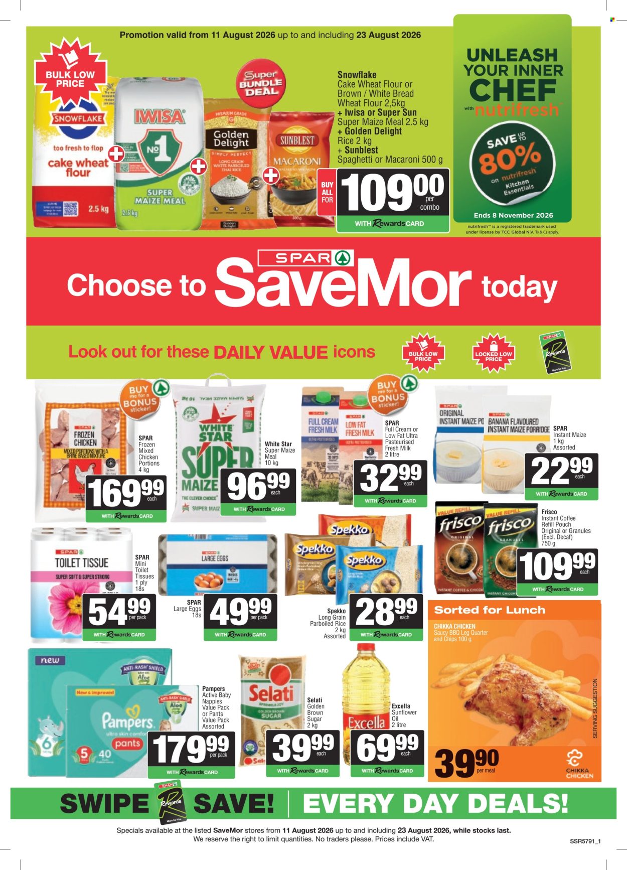 SPAR specials - 11/08/2026 - 23/08/2026. Page 1