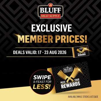 Bluff Meat Supply catalogue  - 17/08/2026 - 23/08/2026.