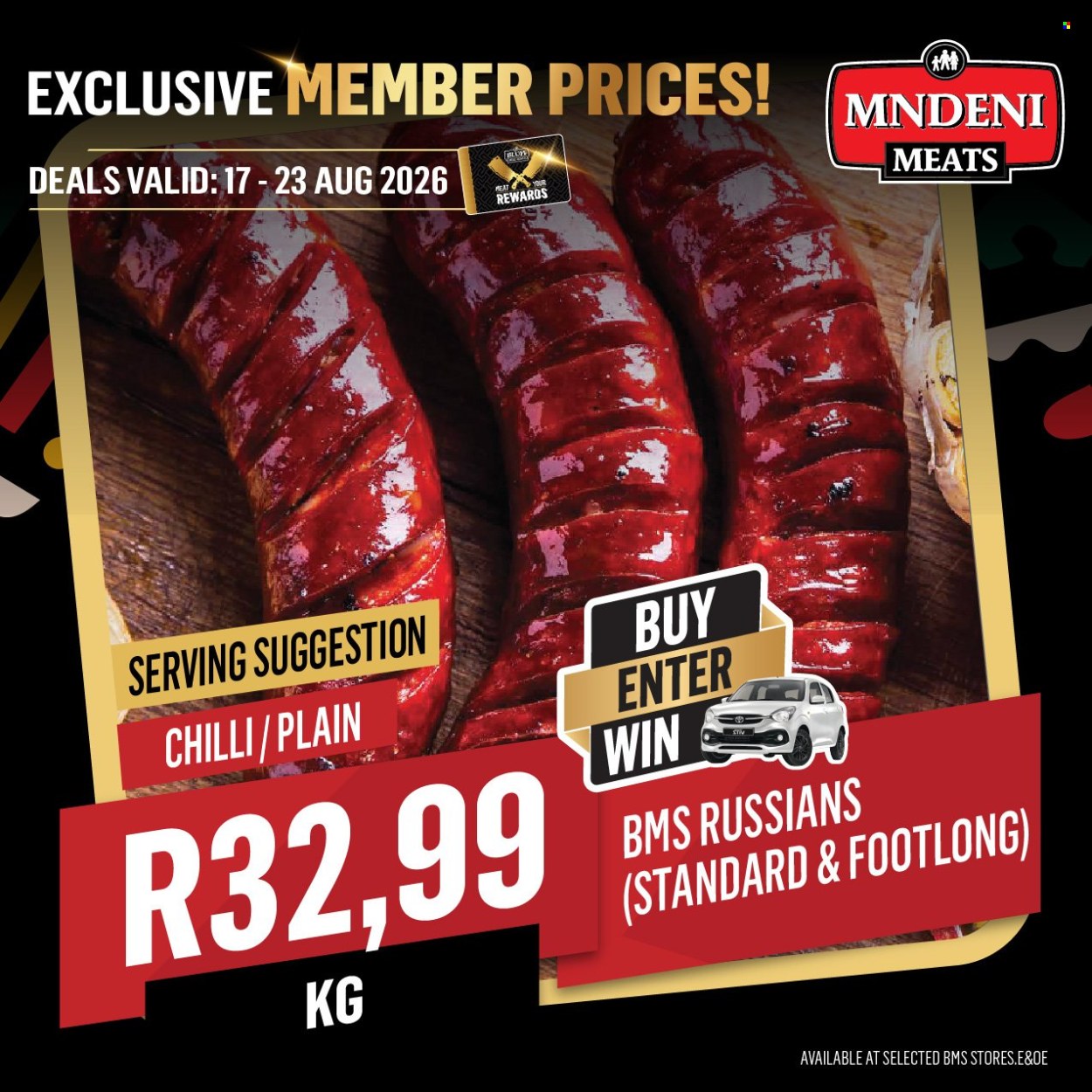 Mndeni Meats specials - 17/08/2026 - 23/08/2026. Page 6