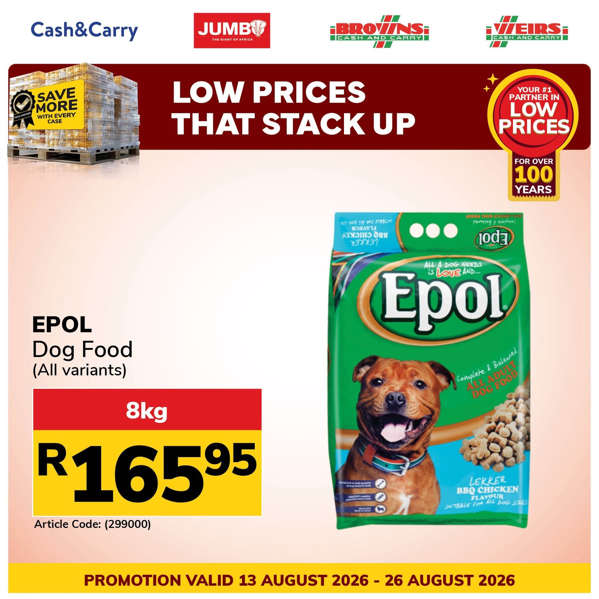 Jumbo Cash & Carry specials - 13/08/2026 - 26/08/2026. Page 16