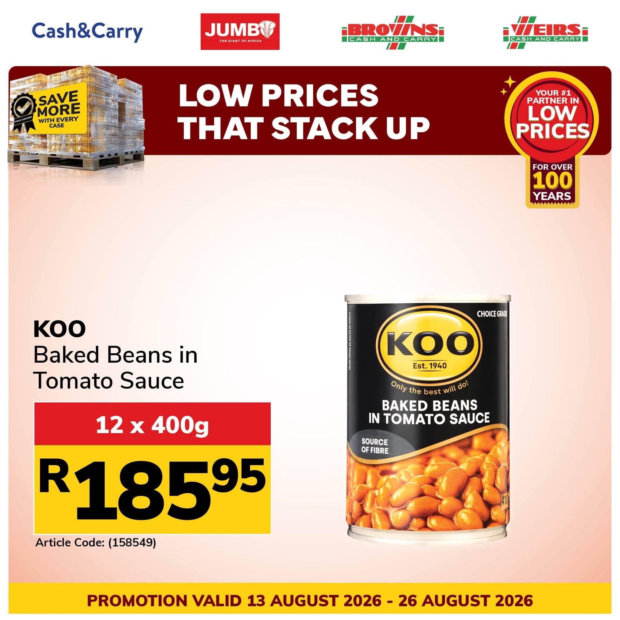 Jumbo Cash & Carry specials - 13/08/2026 - 26/08/2026. Page 17