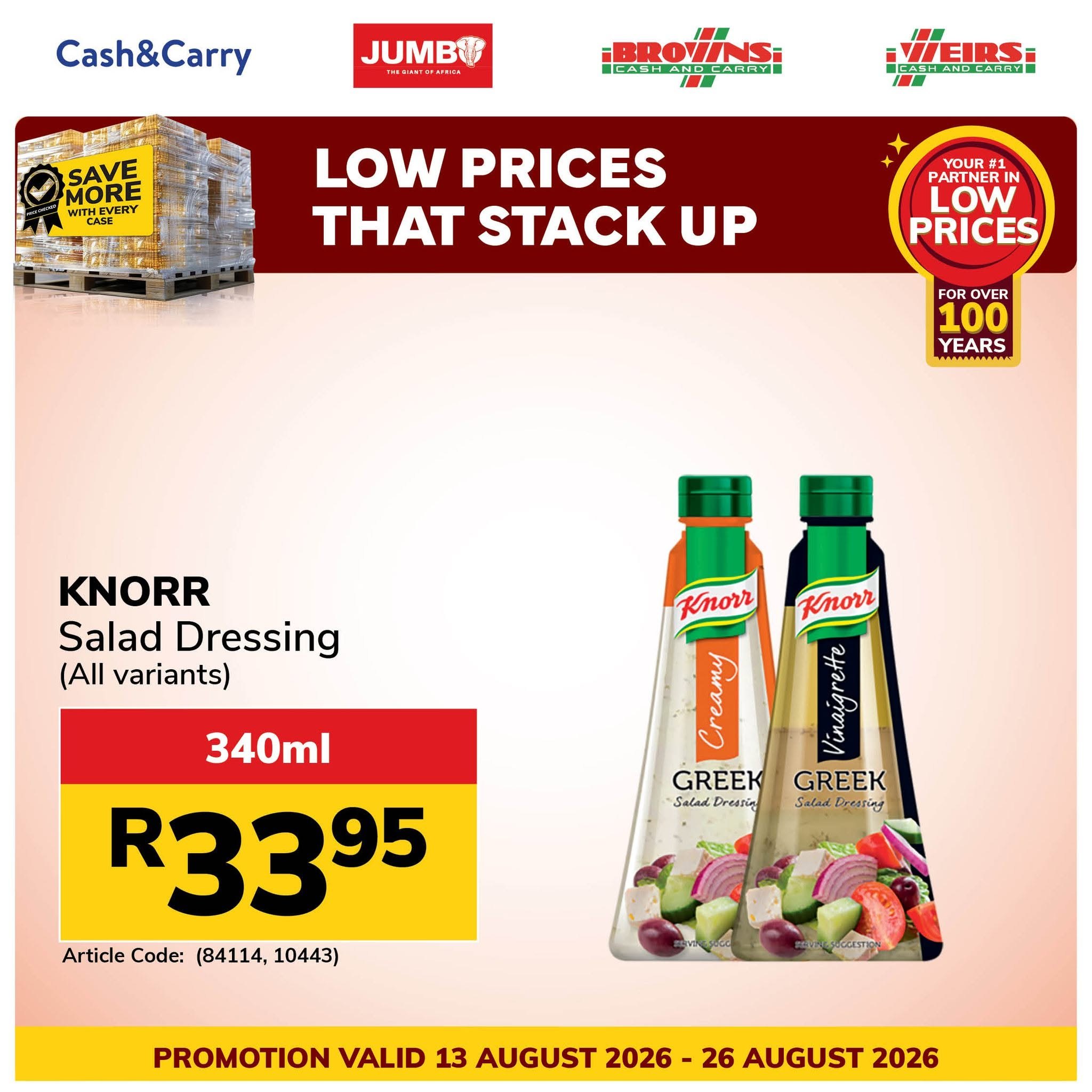 Jumbo Cash & Carry specials - 13/08/2026 - 26/08/2026. Page 20