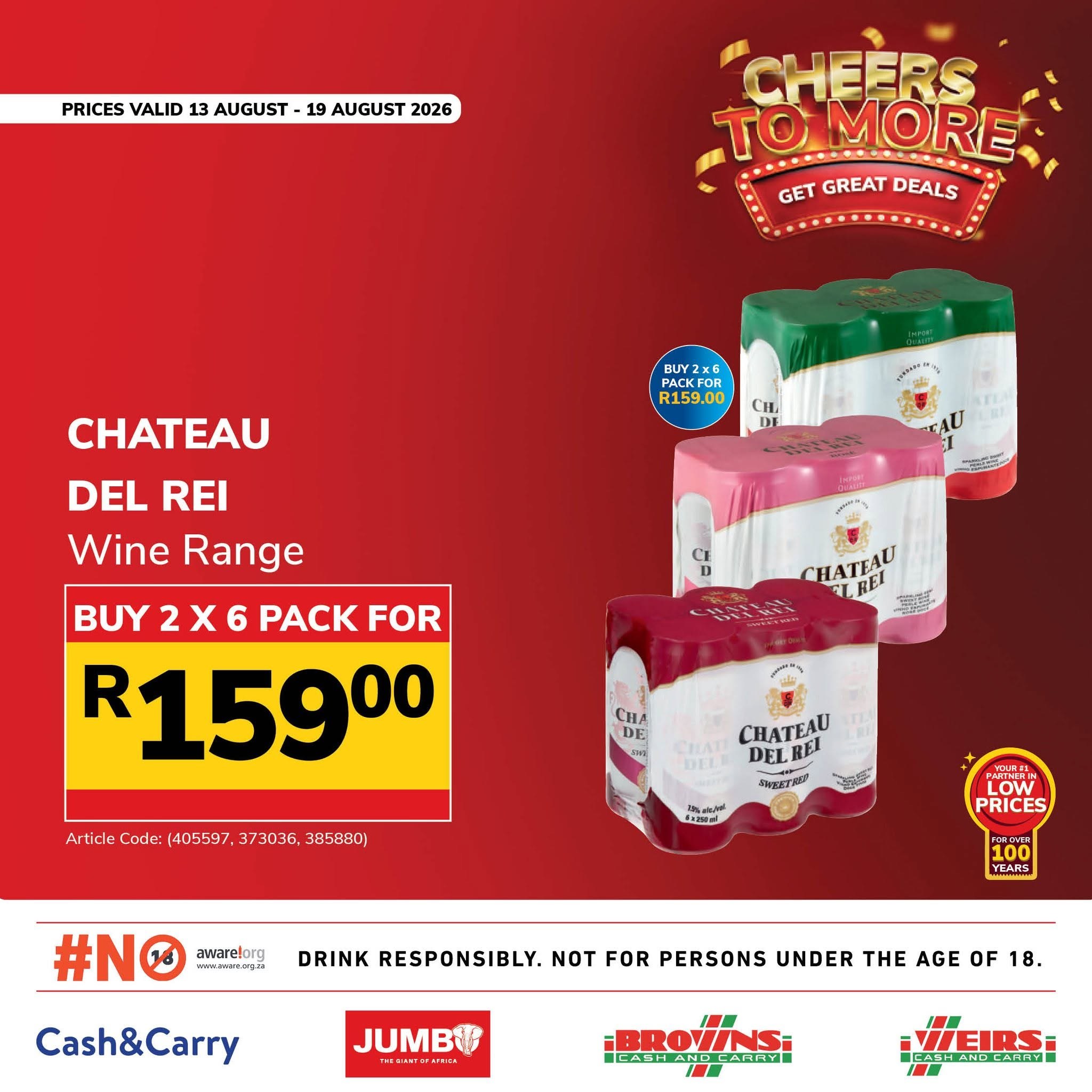 Jumbo Cash & Carry specials - 13/08/2026 - 19/08/2026. Page 9