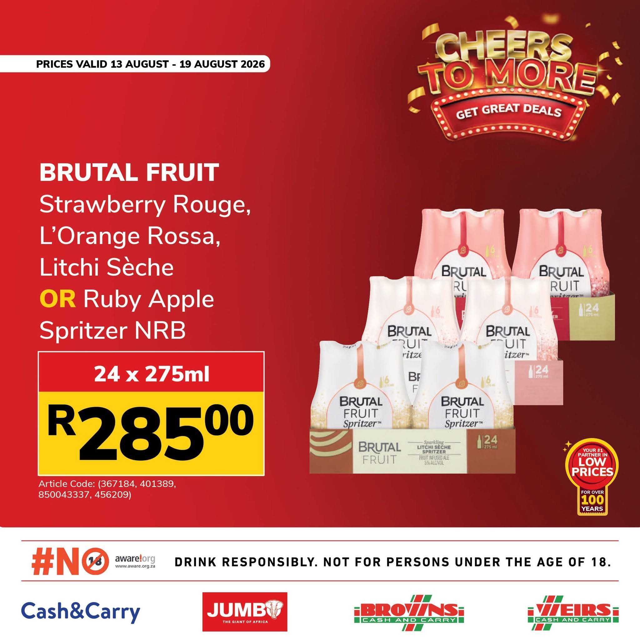 Jumbo Cash & Carry specials - 13/08/2026 - 19/08/2026. Page 14