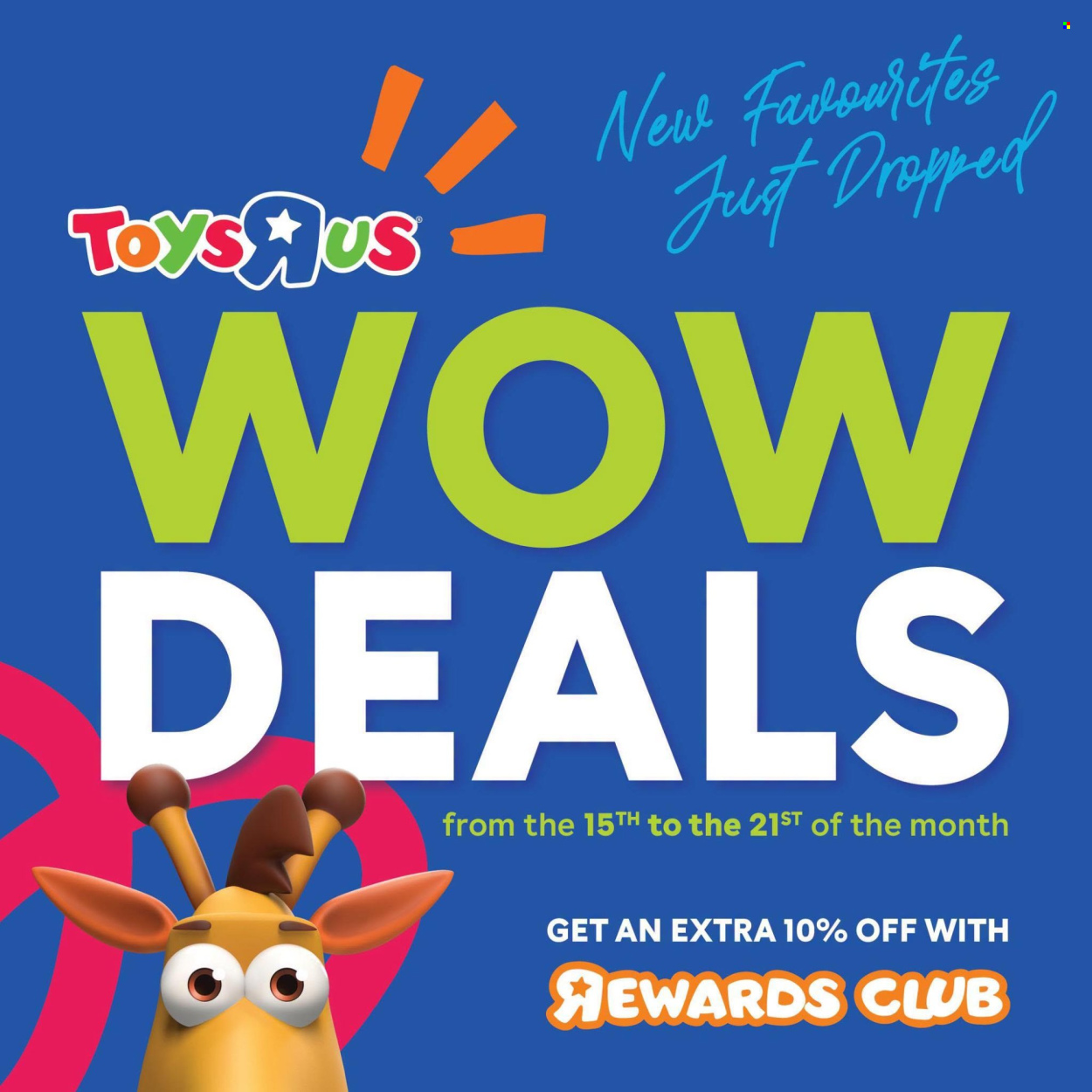 Toys R Us specials - 15/08/2026 - 21/08/2026. Page 1