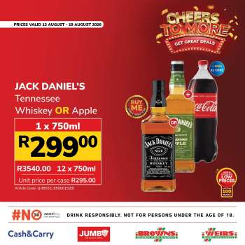 Jumbo Cash & Carry catalogue  - 13/08/2026 - 19/08/2026.
