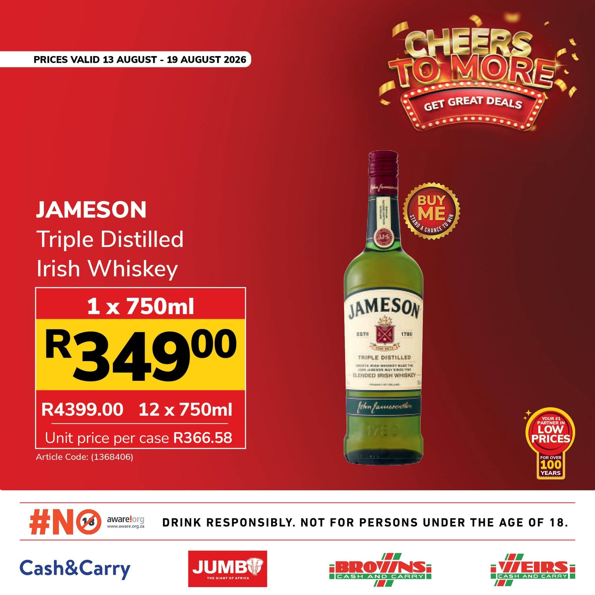 Jumbo Cash & Carry specials - 13/08/2026 - 19/08/2026. Page 2
