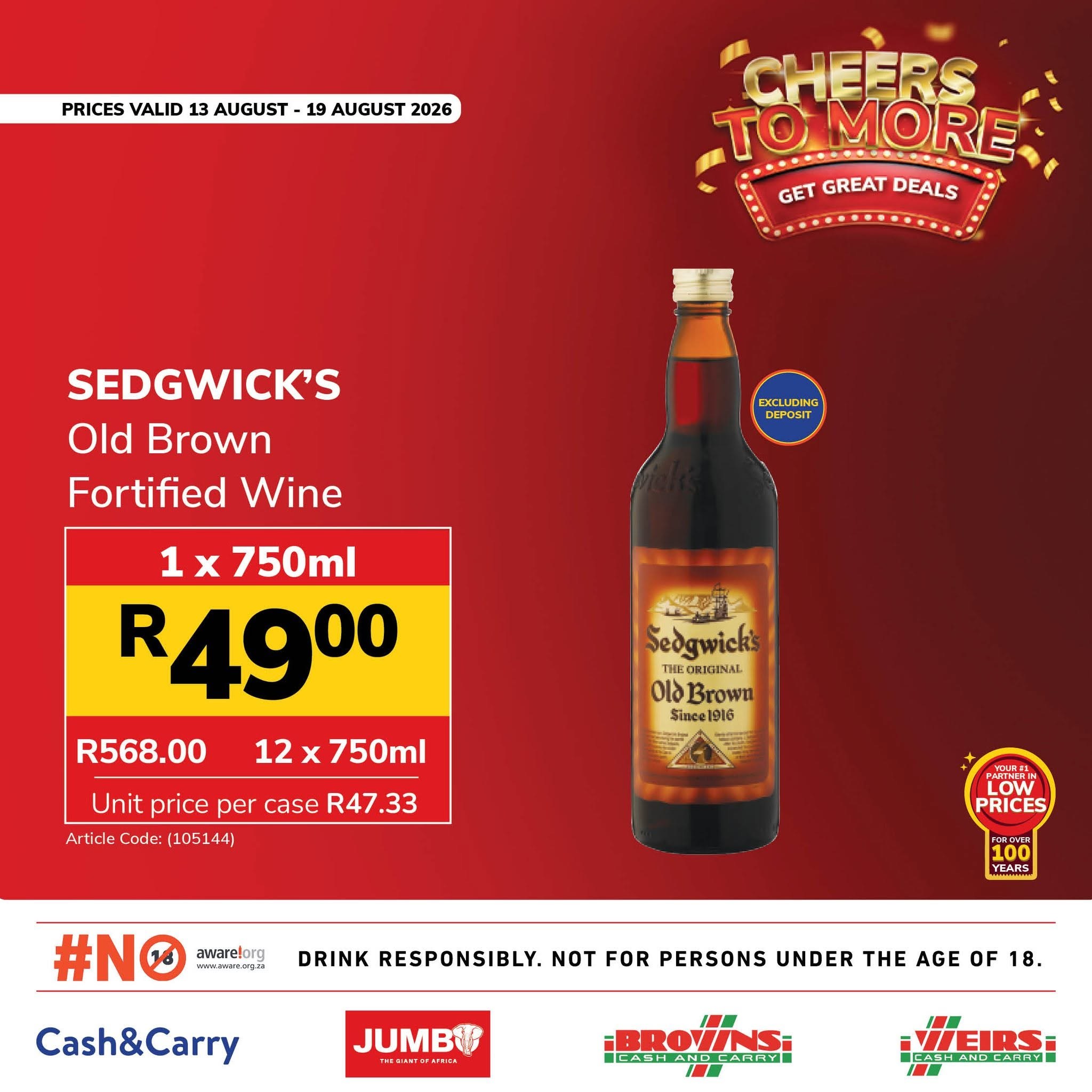 Jumbo Cash & Carry specials - 13/08/2026 - 19/08/2026. Page 7