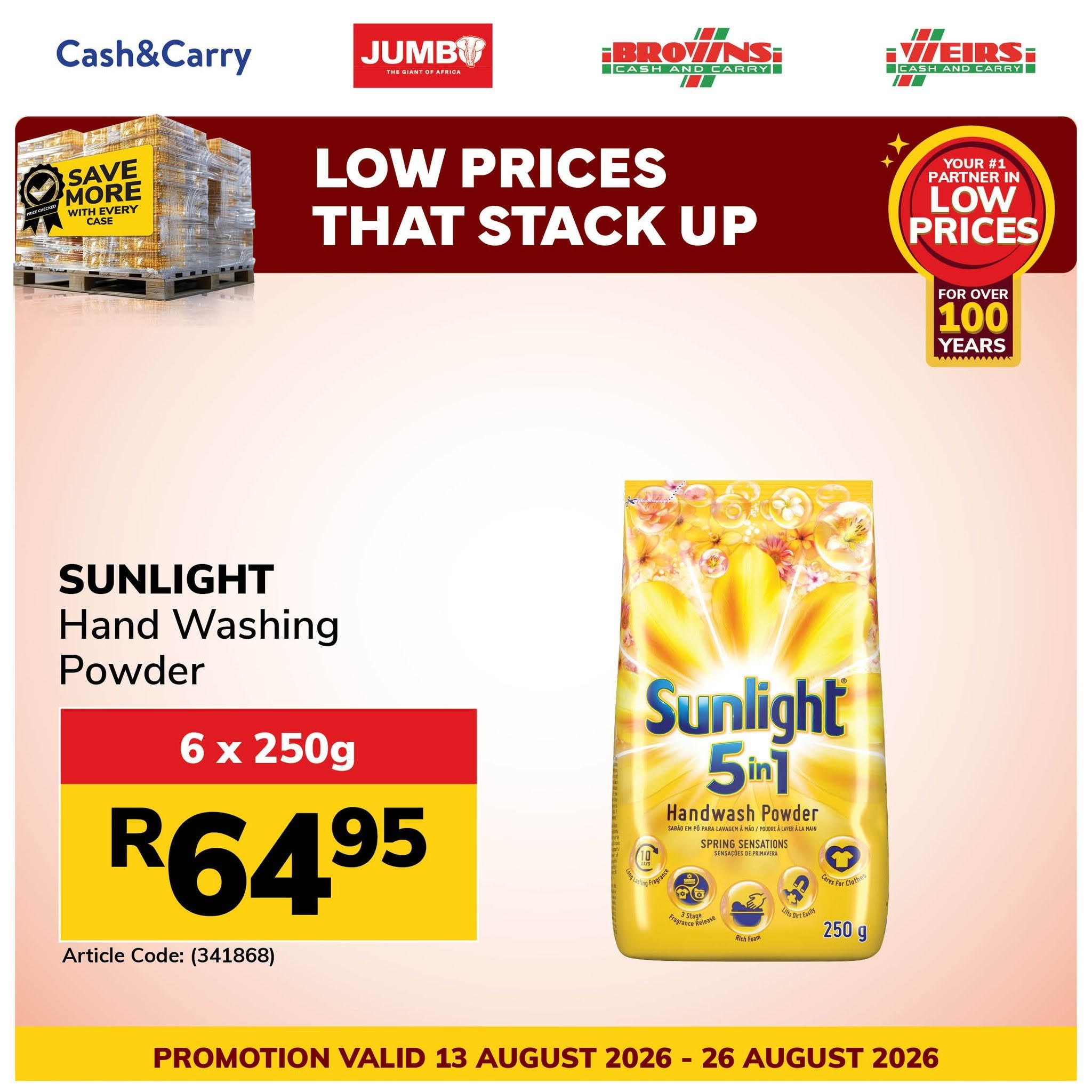 Jumbo Cash & Carry specials - 13/08/2026 - 26/08/2026. Page 11
