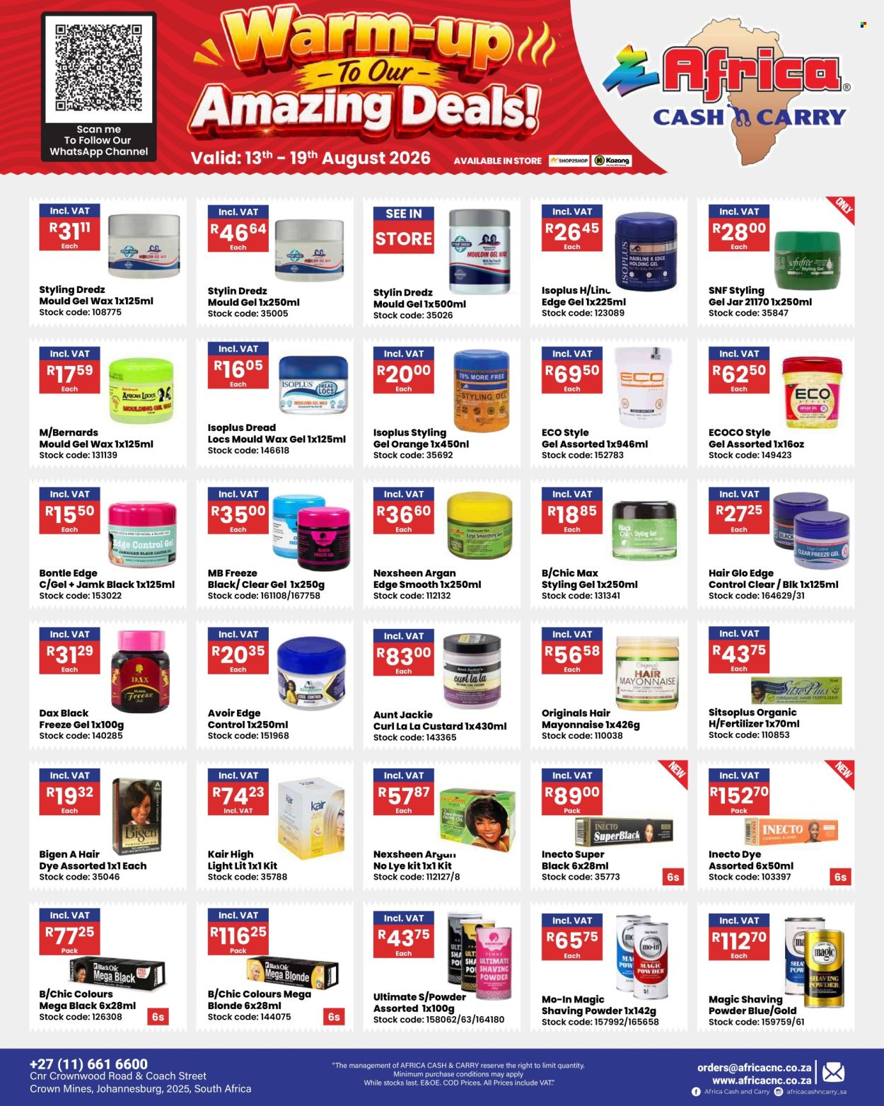 Africa Cash & Carry specials - 13/08/2026 - 19/08/2026. Page 4