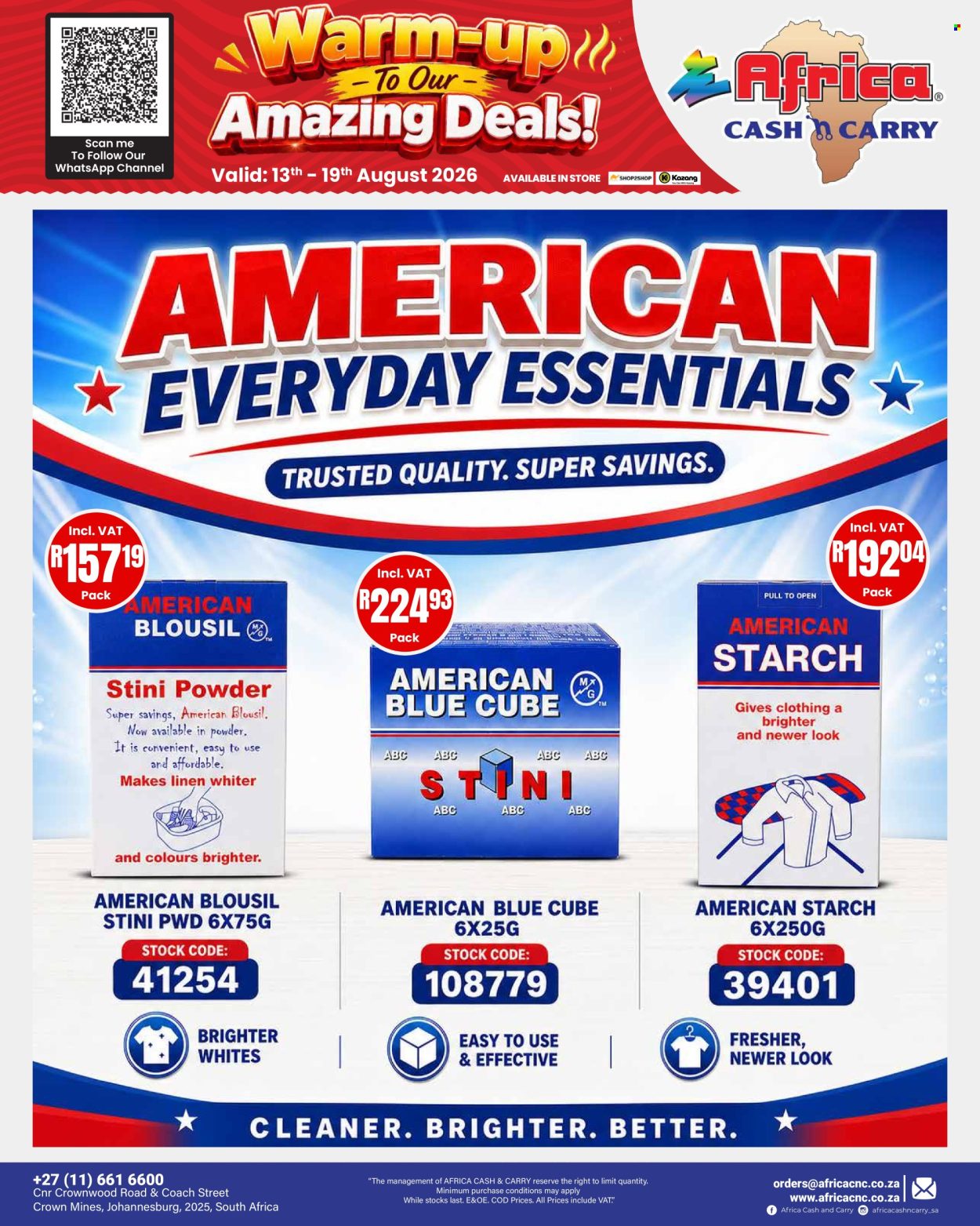 Africa Cash & Carry specials - 13/08/2026 - 19/08/2026. Page 17
