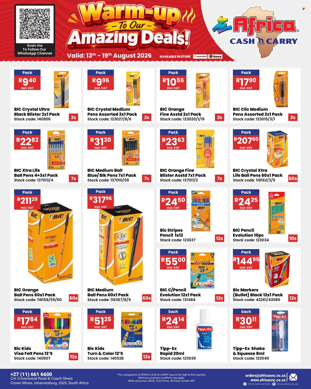 Africa Cash & Carry specials - 13/08/2026 - 19/08/2026. Page 61
