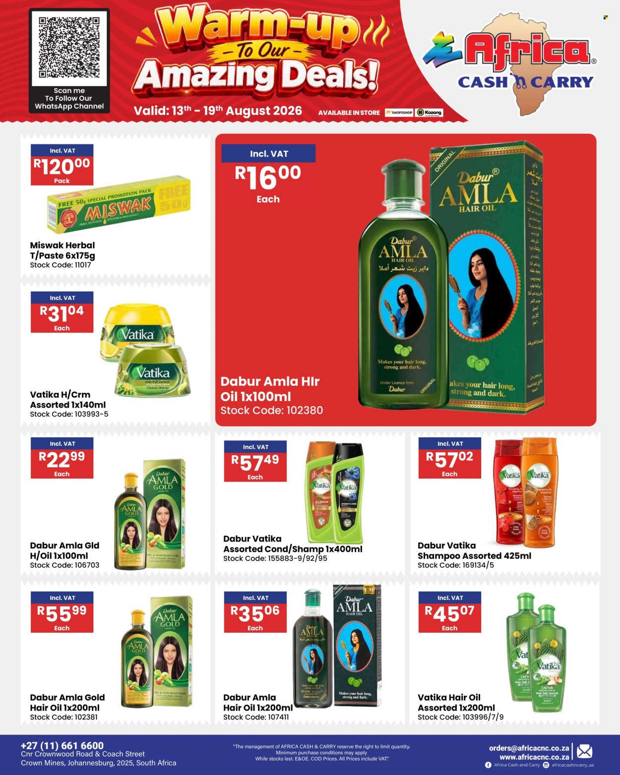 Africa Cash & Carry specials - 13/08/2026 - 19/08/2026. Page 76