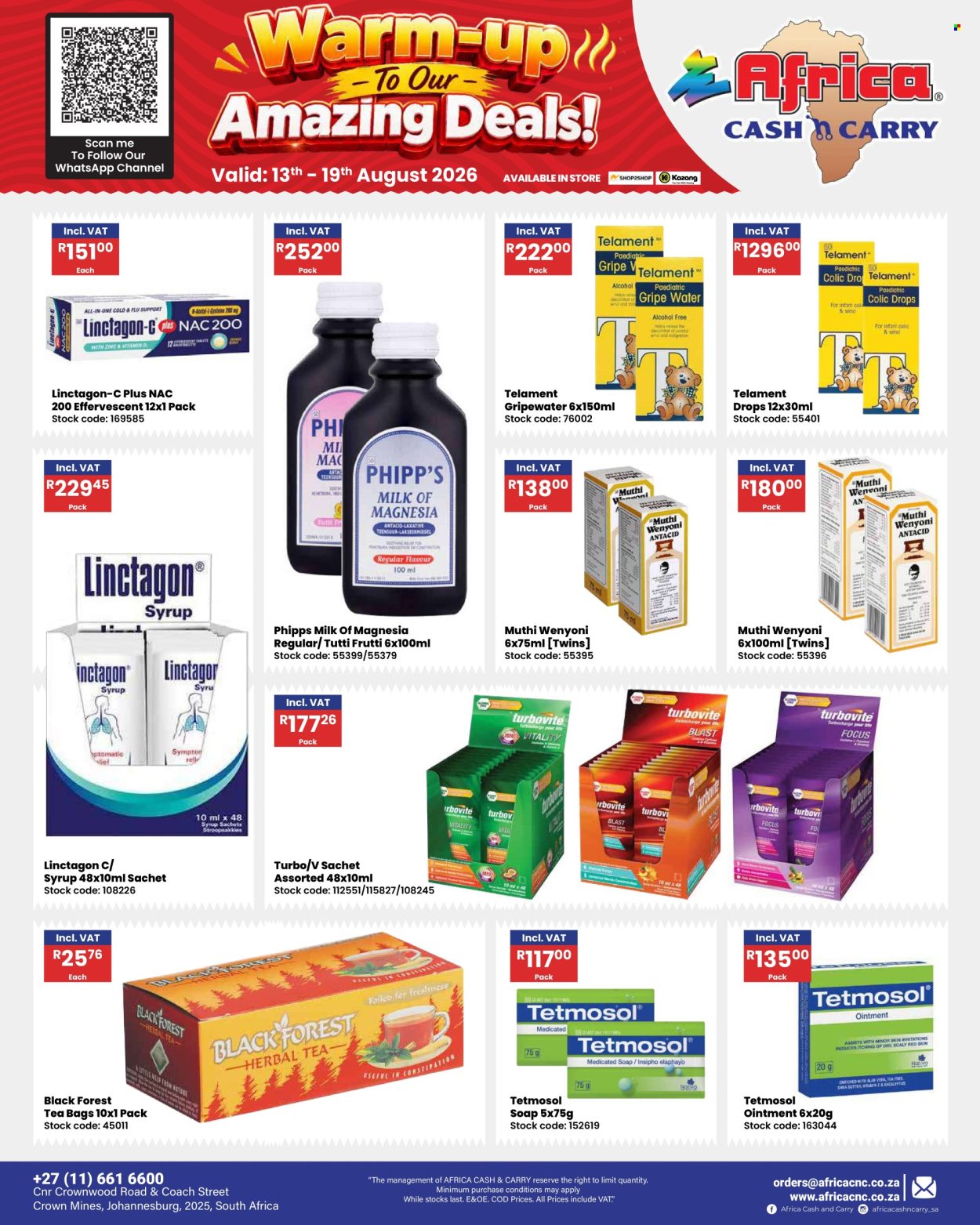 Africa Cash & Carry specials - 13/08/2026 - 19/08/2026. Page 77