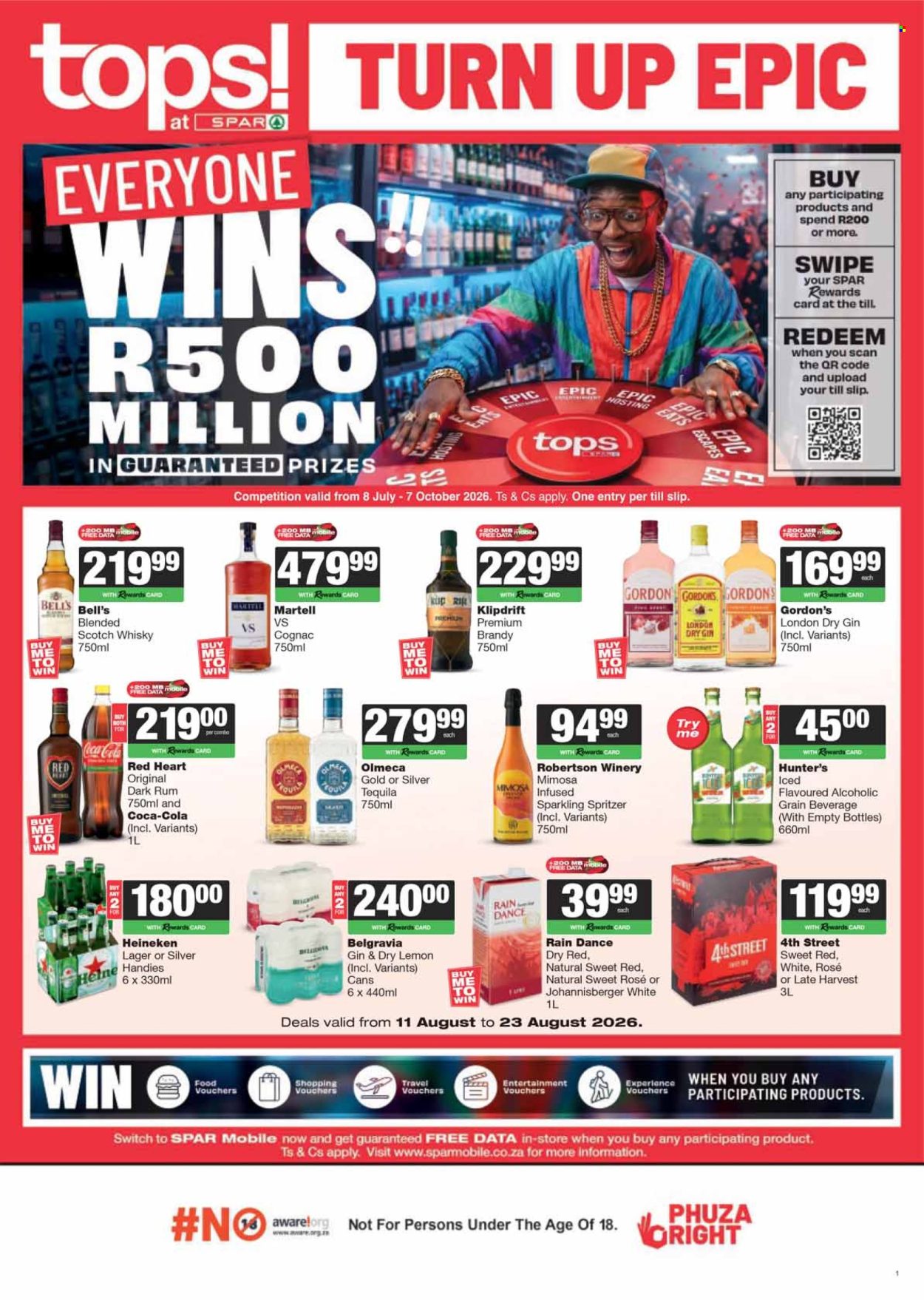 TOPS at SPAR specials - 11/08/2026 - 23/08/2026. Page 1