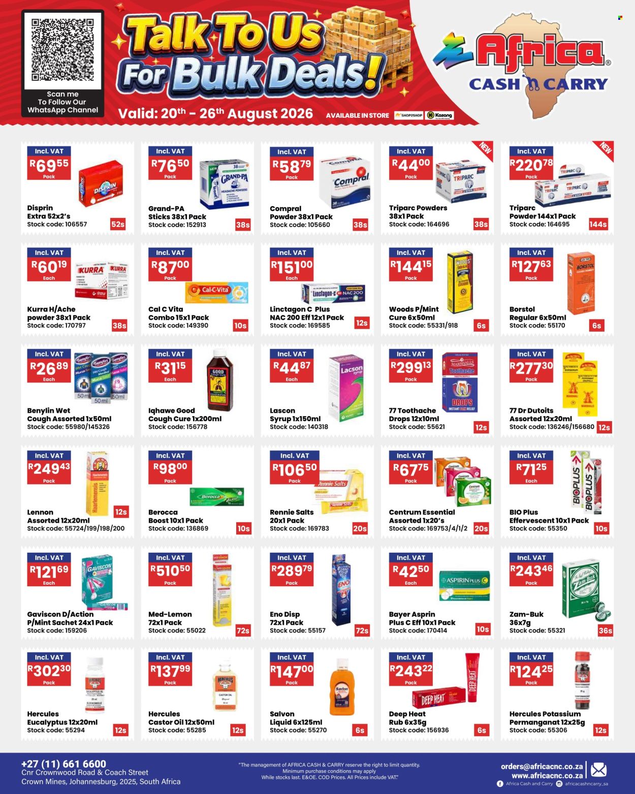 Africa Cash & Carry specials - 20/08/2026 - 26/08/2026. Page 10