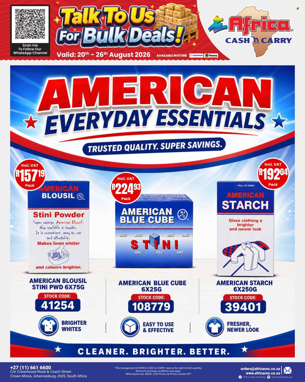 Africa Cash & Carry specials - 20/08/2026 - 26/08/2026. Page 17