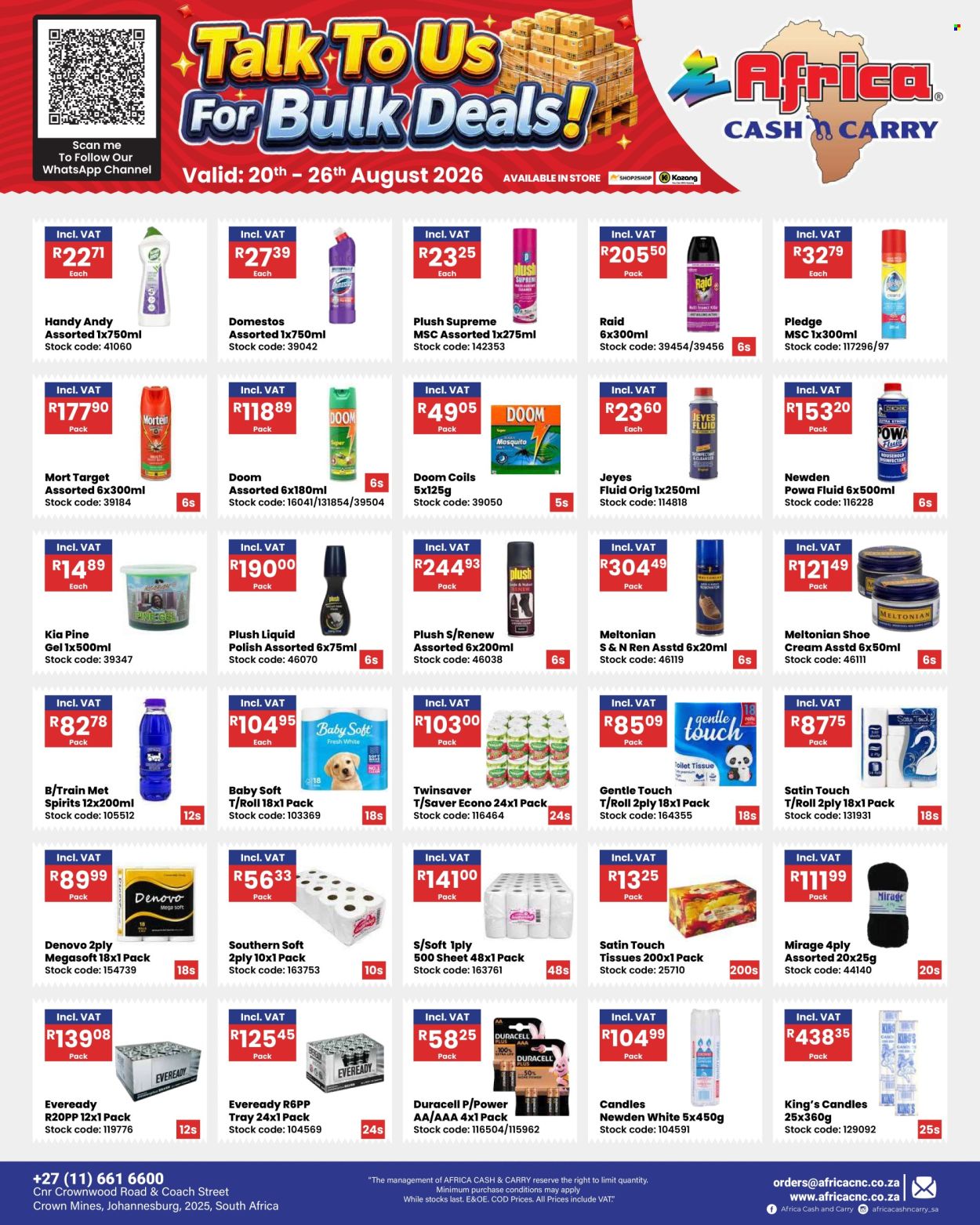 Africa Cash & Carry specials - 20/08/2026 - 26/08/2026. Page 20